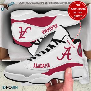 Personalized Alabama Crimson Tide Air Jordan 13 Shoes Alabama Crimson Tide Air Jordan 13 Shoes