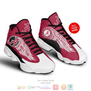 Personalized Alabama Crimson Tide Ncaa Team Custom Air Jordan 13 Shoes Alabama Crimson Tide Air Jordan 13 Shoes