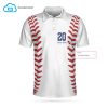 Personalized Baseball Name And Number Full Printing Polo Shirt Baseball Polo Shirts