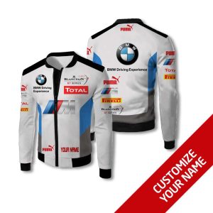 Personalized Bmw Driving Experience Total Custom Bomber Jacket Bmw Bomber Jacket