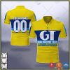 Personalized Bmx Gt Usa Factory Team Yellow 1985 Polo Shirt Bmx Racing Polo Shirts