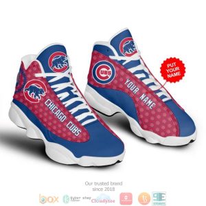 Personalized Chicago Cubs Mlb 1 Baseball Air Jordan 13 Sneaker Shoes Chicago Cubs Air Jordan 13 Shoes