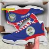 Personalized Coat Of Arms Of Belize Custom Air Jordan 13 Shoes Coat Of Arms Air Jordan 13 Shoes