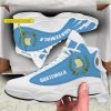 Personalized Coat Of Arms Of Guatemala Custom Air Jordan 13 Shoes Coat Of Arms Air Jordan 13 Shoes