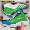 Personalized Coat Of Arms Of Sierra Leone Custom Air Jordan 13 Shoes Coat Of Arms Air Jordan 13 Shoes