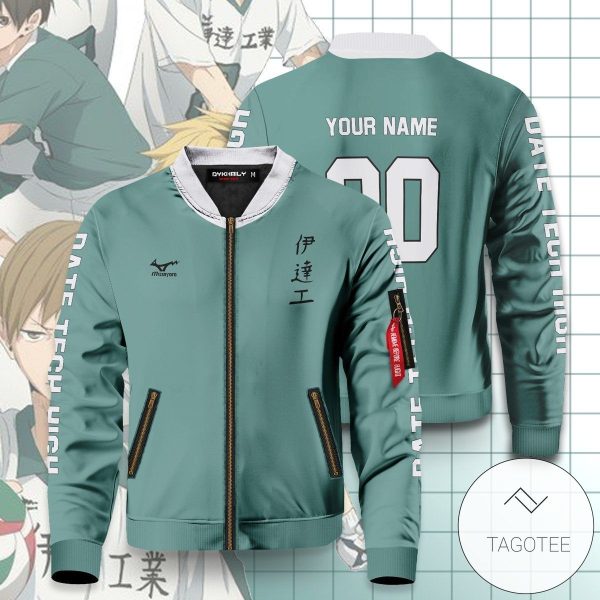 Personalized Datekou Libero Bomber Jacket 2 Haikyuu Bomber Jacket