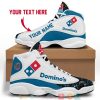 Personalized Dominos Color Plash Air Jordan 13 Sneaker Shoes Personalized Air Jordan 13 Shoes