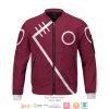 Personalized Haruno Clan Bomber Jacket Naruto Shippuden Bomber Jacket