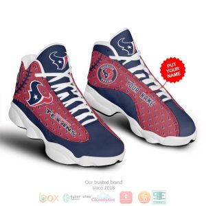 Personalized Houston Texans Nfl Football Team Custom Air Jordan 13 Shoes Houston Texans Air Jordan 13 Shoes