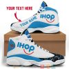 Personalized Ihop Color Plash Air Jordan 13 Sneaker Shoes Personalized Air Jordan 13 Shoes