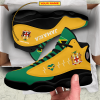 Personalized Jamaica Green Yellow Custom Air Jordan 13 Shoes Jamaica Air Jordan 13 Shoes