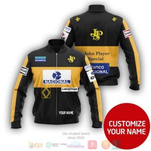 Personalized John Player Specical Banco Nacional Custom Bomber Jacket Personalized Bomber Jacket