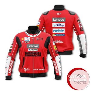Personalized Lenovo Racing Branded Unisex Racing 3D Bomber Jacket Racing Bomber Jacket