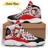 Personalized Love Betty Boop 3 Air Jordan 13 Sneaker Shoes Betty Boop Air Jordan 13 Shoes