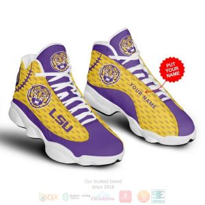 Personalized Lsu Tigers Nfl Custom Air Jordan 13 Shoes Lsu Tigers Air Jordan 13 Shoes