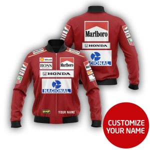 Personalized Marlboro Honda Nacional Custom Bomber Jacket http://playwithrc.com/wp-content/uploads/2022/08/Personalized-Marlboro-Vodafone-Red-Custom-Bomber-Jacket.jpg Bomber Jacket