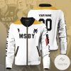 Personalized Msby Black Jackals Libero Bomber Jacket 2 Haikyuu Bomber Jacket