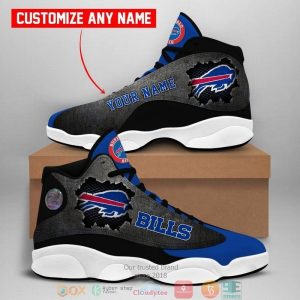 Personalized Nfl Buffalo Bills Nfl Football Team 3 Air Jordan 13 Sneaker Shoes Buffalo Bills Air Jordan 13 Shoes