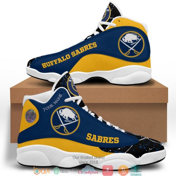 Personalized Nhl Buffalo Sabres Air Jordan 13 Shoes Buffalo Sabres Air Jordan 13 Shoes