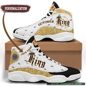 Personalized October King Air Jordan 13 Shoes Gold Version King Air Jordan 13 Shoes