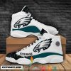 Personalized Philadelphia Eagles Nfl Football Teams Big Logo Air Jordan 13 Sneaker Shoes Philadelphia Eagles Air Jordan 13 Shoes