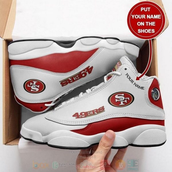 Personalized San Francisco 49Ers Nfl Team Custom Air Jordan 13 Shoes San Francisco 49Ers Air Jordan 13 Shoes