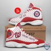 Personalized Shoes Washington Nationals Air Jordan 13 Custom Name Washington Nationals Air Jordan 13 Shoes