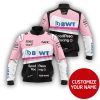 Personalized Sportpesa Racing Bwt Custom Bomber Jacket Formula 1 Bomber Jacket