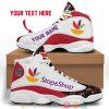 Personalized Stop And Shop Color Plash Air Jordan 13 Sneaker Shoes Personalized Air Jordan 13 Shoes