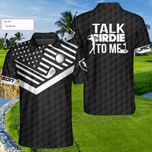 Personalized Talk Birdie To Me Golf Polo Shirt Golf Polo Shirts