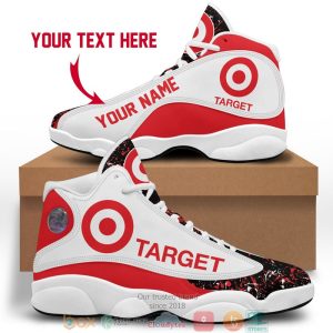Personalized Target Color Plash Air Jordan 13 Sneaker Shoes Personalized Air Jordan 13 Shoes