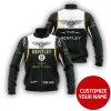 Personalized Team Bentley Breitling Dark Green Custom Bomber Jacket Haikyuu Bomber Jacket