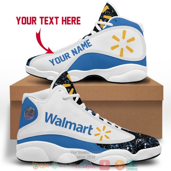 Personalized Walmart Color Plash Air Jordan 13 Sneaker Shoes American Airlines Air Jordan 13 Shoes