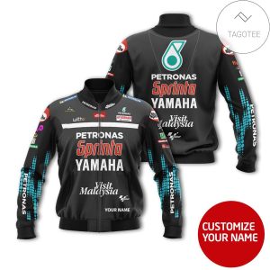 Petronas Yamaha Motorcycle Racing Team 3D Bomber Jacket Mercedes Amg Petronas Bomber Jacket
