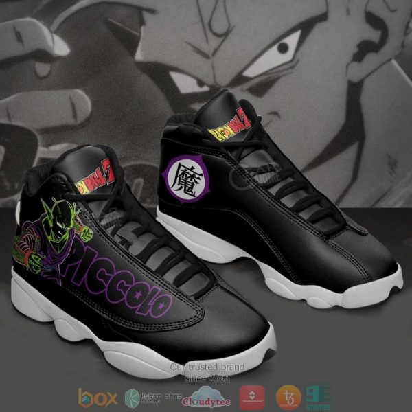 Piccolo Dragon Ball Super Anime Air Jordan 13 Sneaker Shoes Dragon Ball Air Jordan 13 Shoes