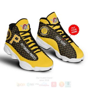 Pittsburgh Pirates Mlb Custom Name Air Jordan 13 Shoes Pittsburgh Pirates Air Jordan 13 Shoes