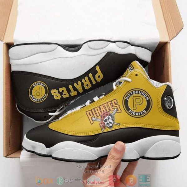 Pittsburgh Pirates Mlb Football 12 Gift Air Jordan 13 Sneaker Shoes Pittsburgh Pirates Air Jordan 13 Shoes