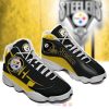 Pittsburgh Steelers Nfl Black Air Jordan 13 Shoes Pittsburgh Steelers Air Jordan 13 Shoes