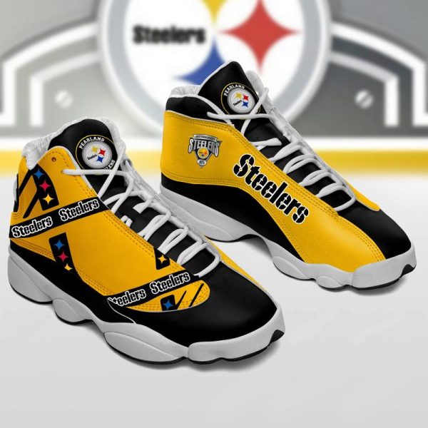 Pittsburgh Steelers Nfl Ver 6 Air Jordan 13 Sneaker Pittsburgh Steelers Air Jordan 13 Shoes