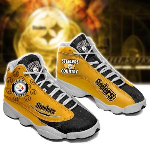 Pittsburgh Steelers Nfl Ver 9 Air Jordan 13 Sneaker Pittsburgh Steelers Air Jordan 13 Shoes