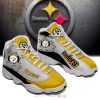 Pittsburgh Steelers Nfl Yellow Grey Air Jordan 13 Shoes Pittsburgh Steelers Air Jordan 13 Shoes