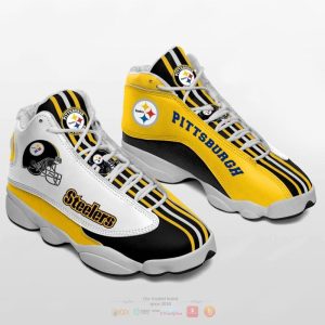 Pittsburgh Steelers Nfl Yellow White Air Jordan 13 Shoes Pittsburgh Steelers Air Jordan 13 Shoes