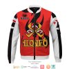 Poke Fire Uniform Bomber Jacket Poke League Uniform Bomber Jacket