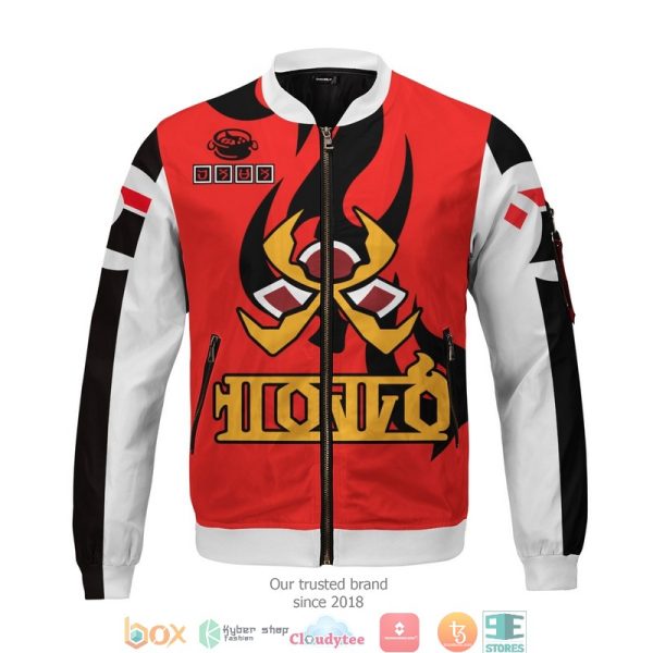 Poke Fire Uniform Bomber Jacket Poke League Uniform Bomber Jacket