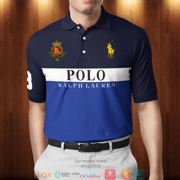 Polo Ralph Lauren White Navy Blue Polo Shirt Ralph Lauren Polo Shirts