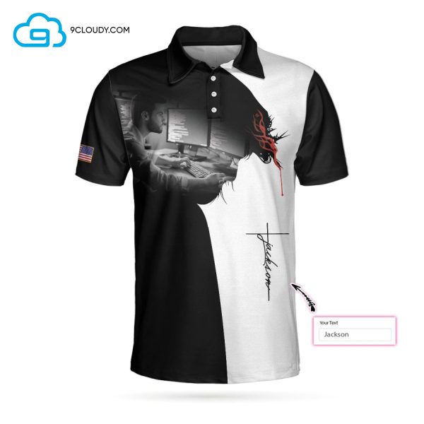 Programmer I Can Do All Things Full Printing Polo Shirt