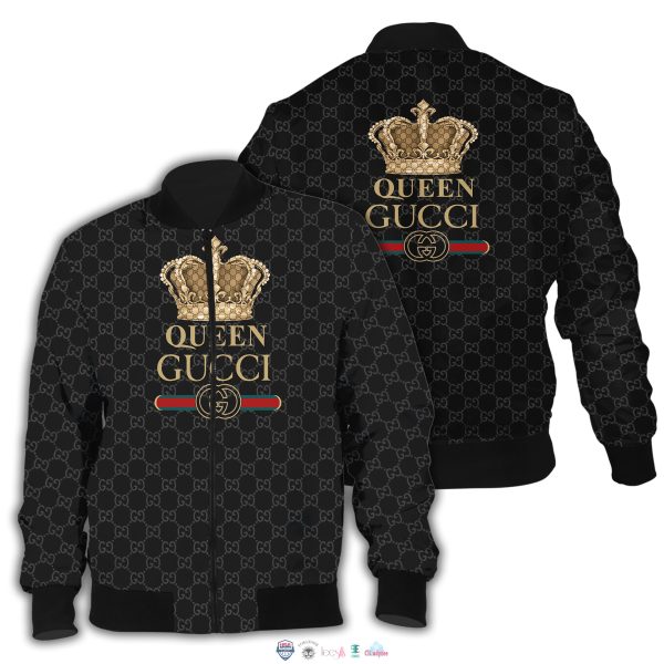 Queen Gucci 3D Bomber Jacket Gucci Bomber Jacket