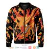 Raging Kurama Bomber Jacket Naruto Shippuden Bomber Jacket