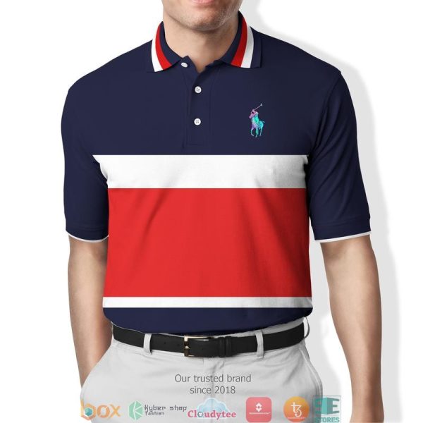 Ralph Lauren Navy Red Polo Shirt Ralph Lauren Polo Shirts