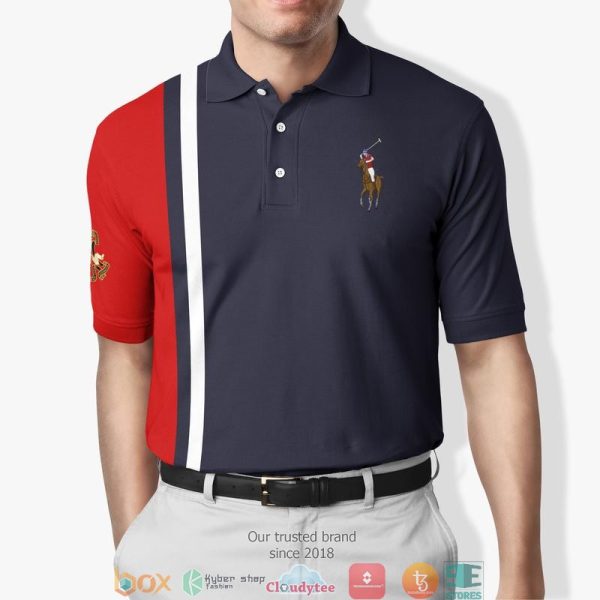 Ralph Lauren Red Navy Polo Shirt Ralph Lauren Polo Shirts